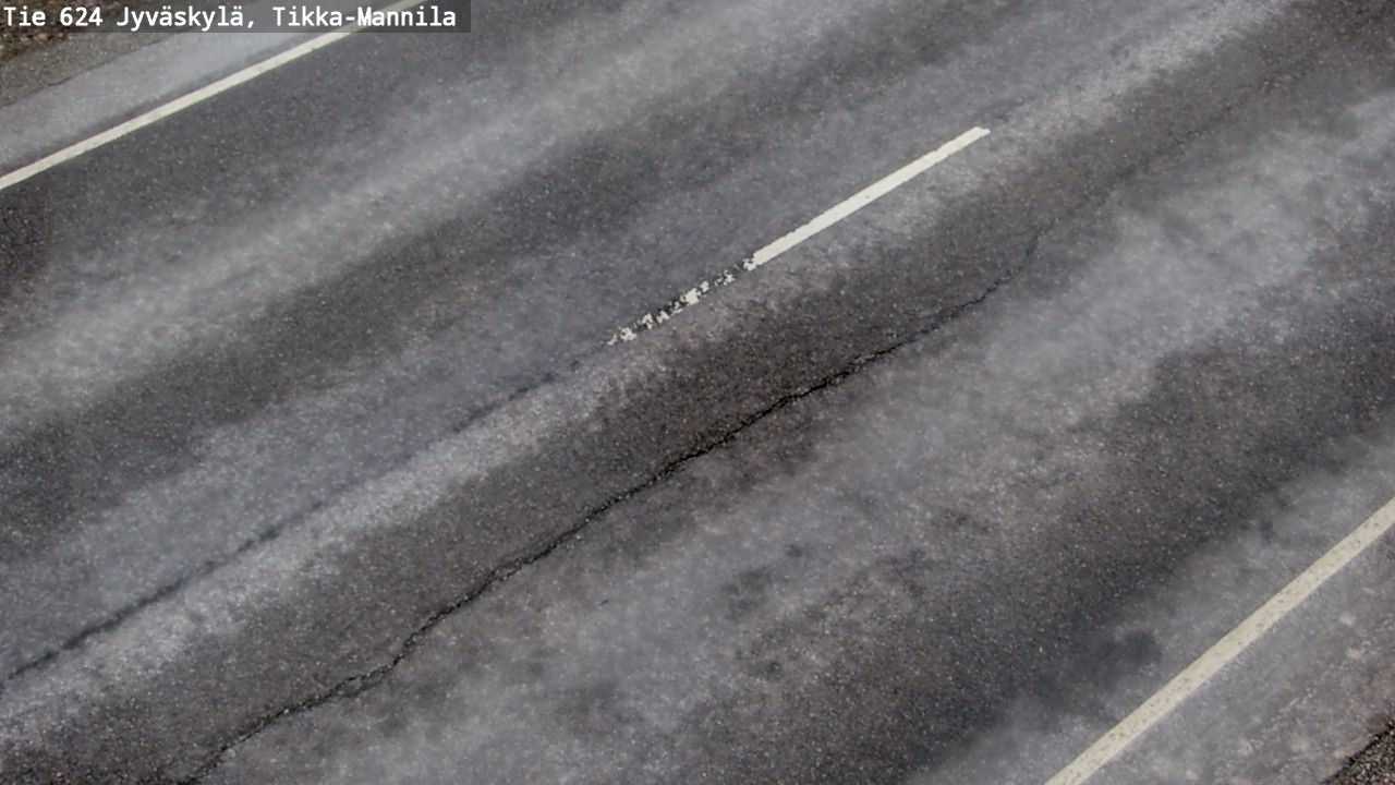 Weather Camera Image Väg 624 Jyväskylä, Tikka-Mannila, Jyväskylä, Keski-Suomi