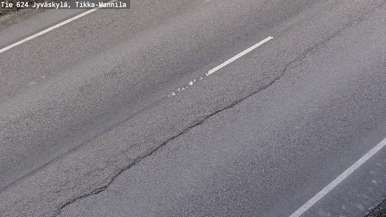 Weather Camera Image Road 624 Jyväskylä, Tikka-Mannila, Jyväskylä, Keski-Suomi