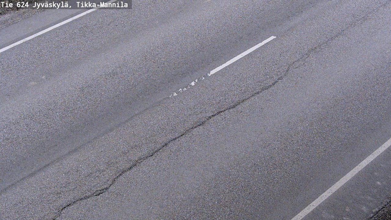 Weather Camera Image Road 624 Jyväskylä, Tikka-Mannila, Jyväskylä, Keski-Suomi