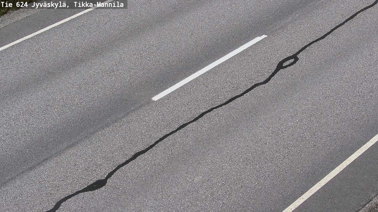Kelikamerat Kuva Tie 624 Jyväskylä, Tikka-Mannila, Jyväskylä, Keski-Suomi