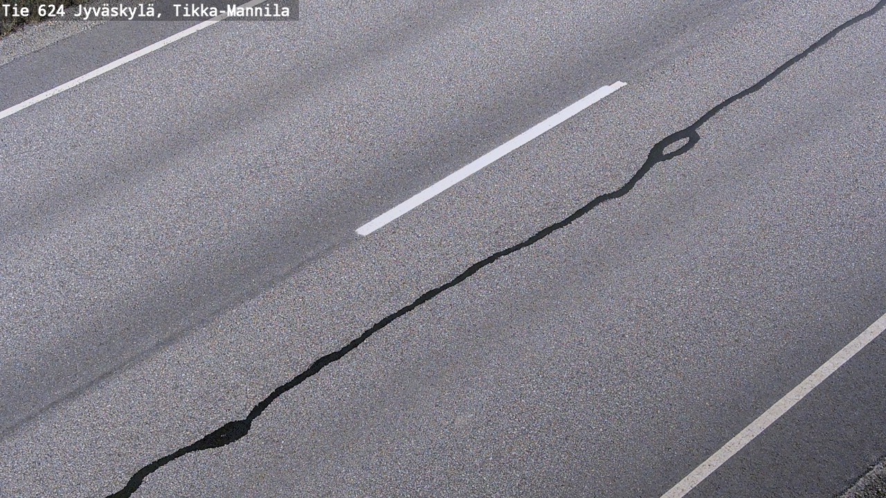 Kelikamerat Kuva Tie 624 Jyväskylä, Tikka-Mannila, Jyväskylä, Keski-Suomi