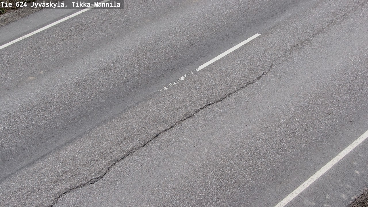 Weather Camera Image Väg 624 Jyväskylä, Tikka-Mannila, Jyväskylä, Keski-Suomi