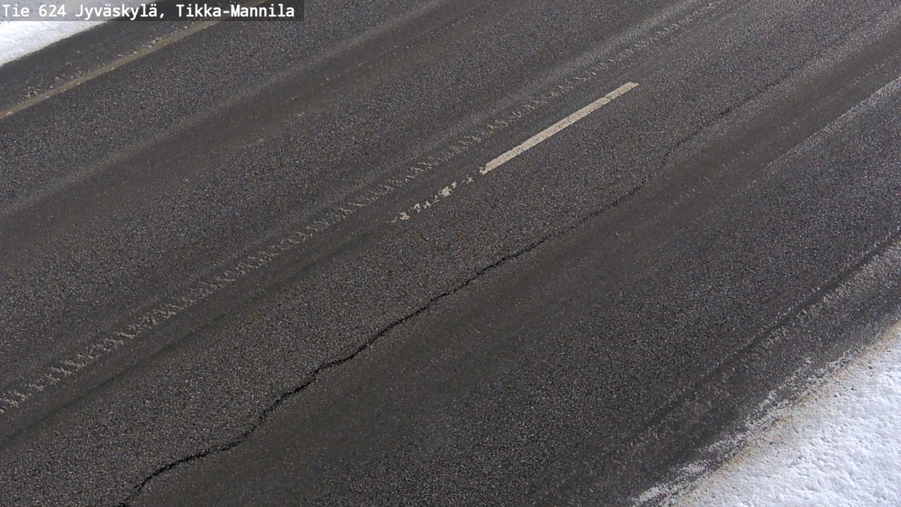 Weather Camera Image Road 624 Jyväskylä, Tikka-Mannila, Jyväskylä, Keski-Suomi