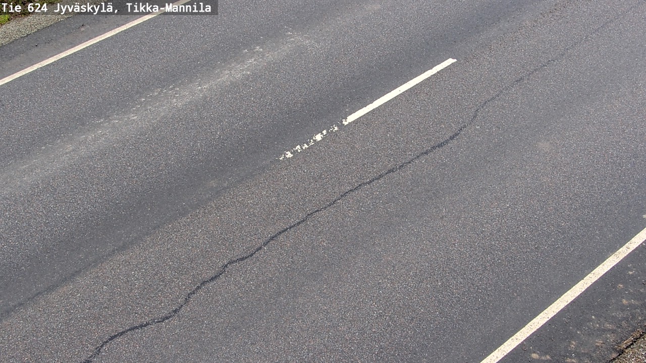 Kelikamerat Kuva Tie 624 Jyväskylä, Tikka-Mannila, Jyväskylä, Keski-Suomi