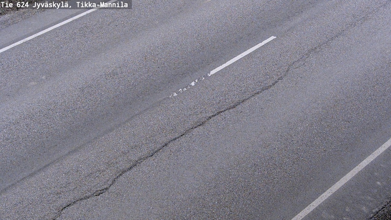 Weather Camera Image Road 624 Jyväskylä, Tikka-Mannila, Jyväskylä, Keski-Suomi