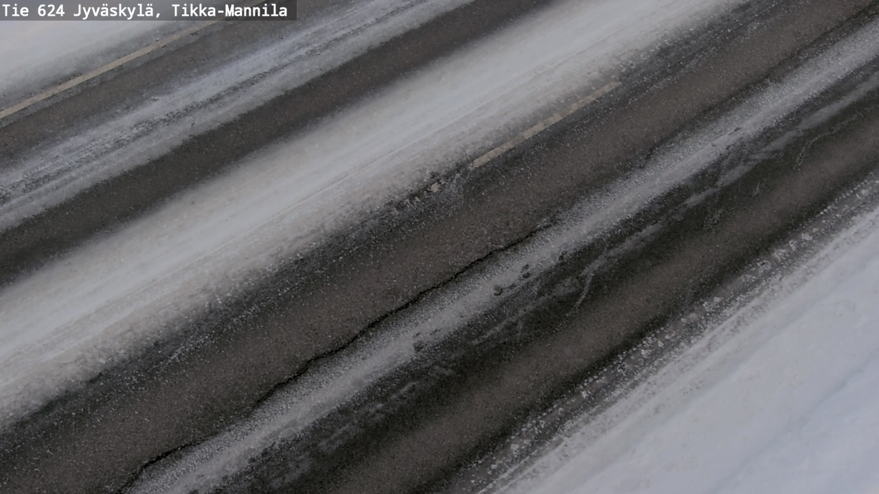 Weather Camera Image Väg 624 Jyväskylä, Tikka-Mannila, Jyväskylä, Keski-Suomi
