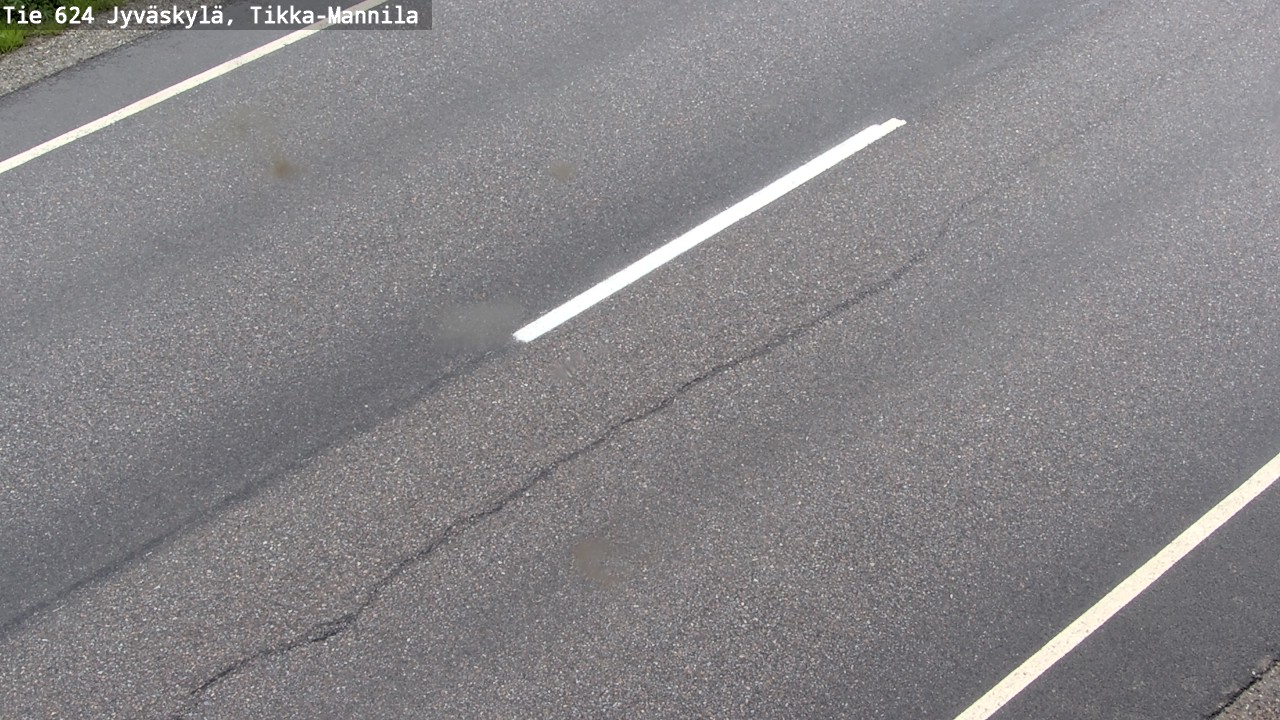 Weather Camera Image Road 624 Jyväskylä, Tikka-Mannila, Jyväskylä, Keski-Suomi