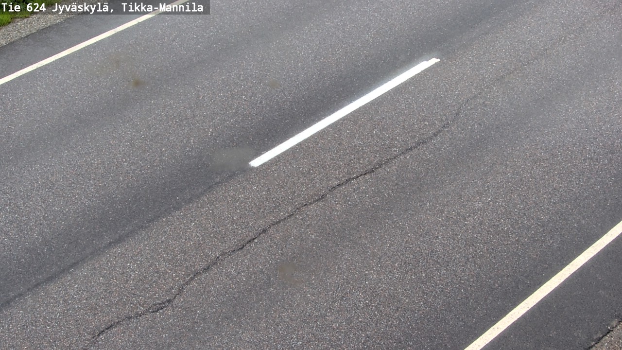 Weather Camera Image Väg 624 Jyväskylä, Tikka-Mannila, Jyväskylä, Keski-Suomi
