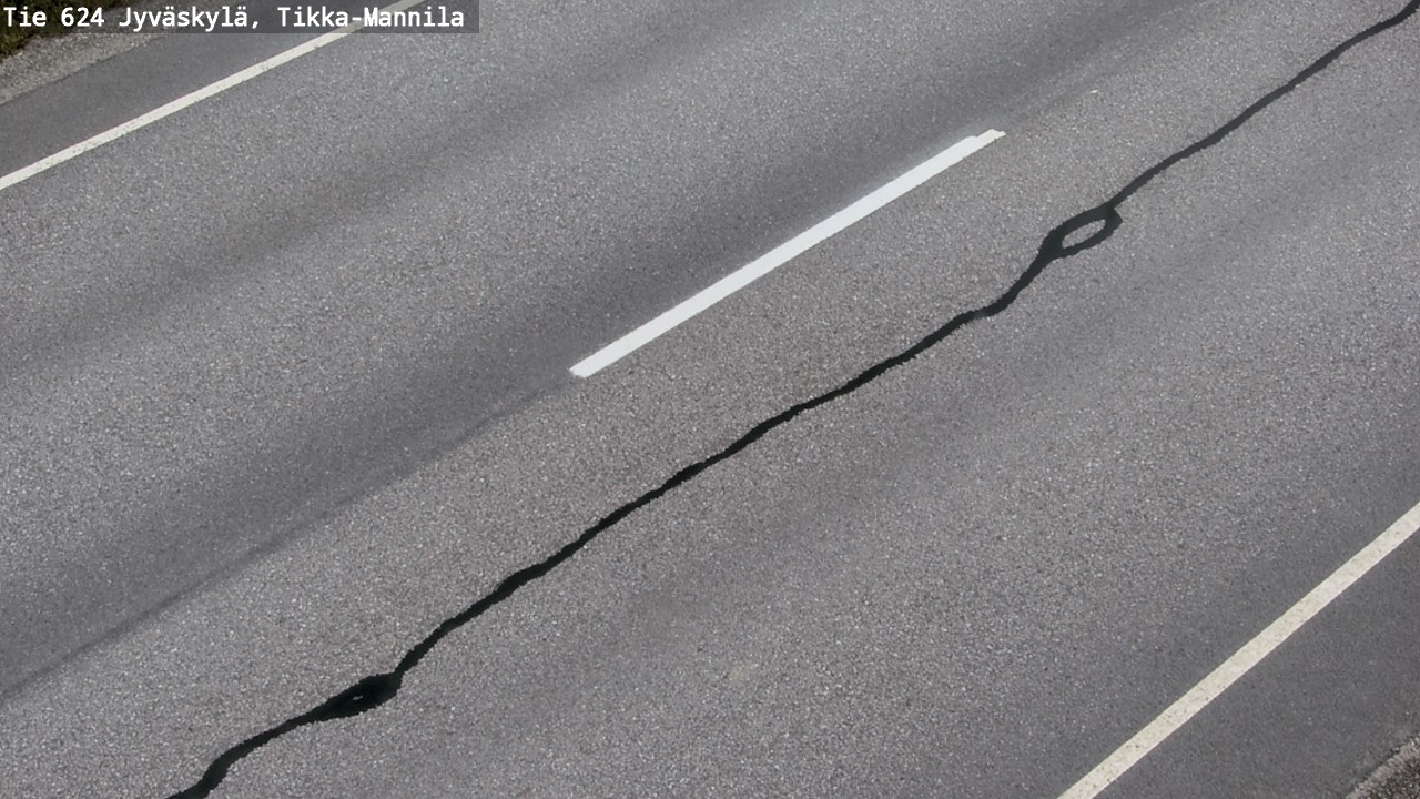 Kelikamerat Kuva Tie 624 Jyväskylä, Tikka-Mannila, Jyväskylä, Keski-Suomi