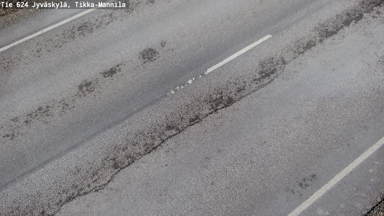 Weather Camera Image Väg 624 Jyväskylä, Tikka-Mannila, Jyväskylä, Keski-Suomi