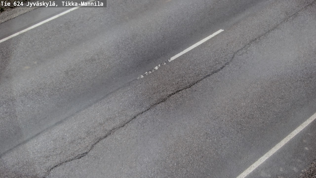 Kelikamerat Kuva Tie 624 Jyväskylä, Tikka-Mannila, Jyväskylä, Keski-Suomi