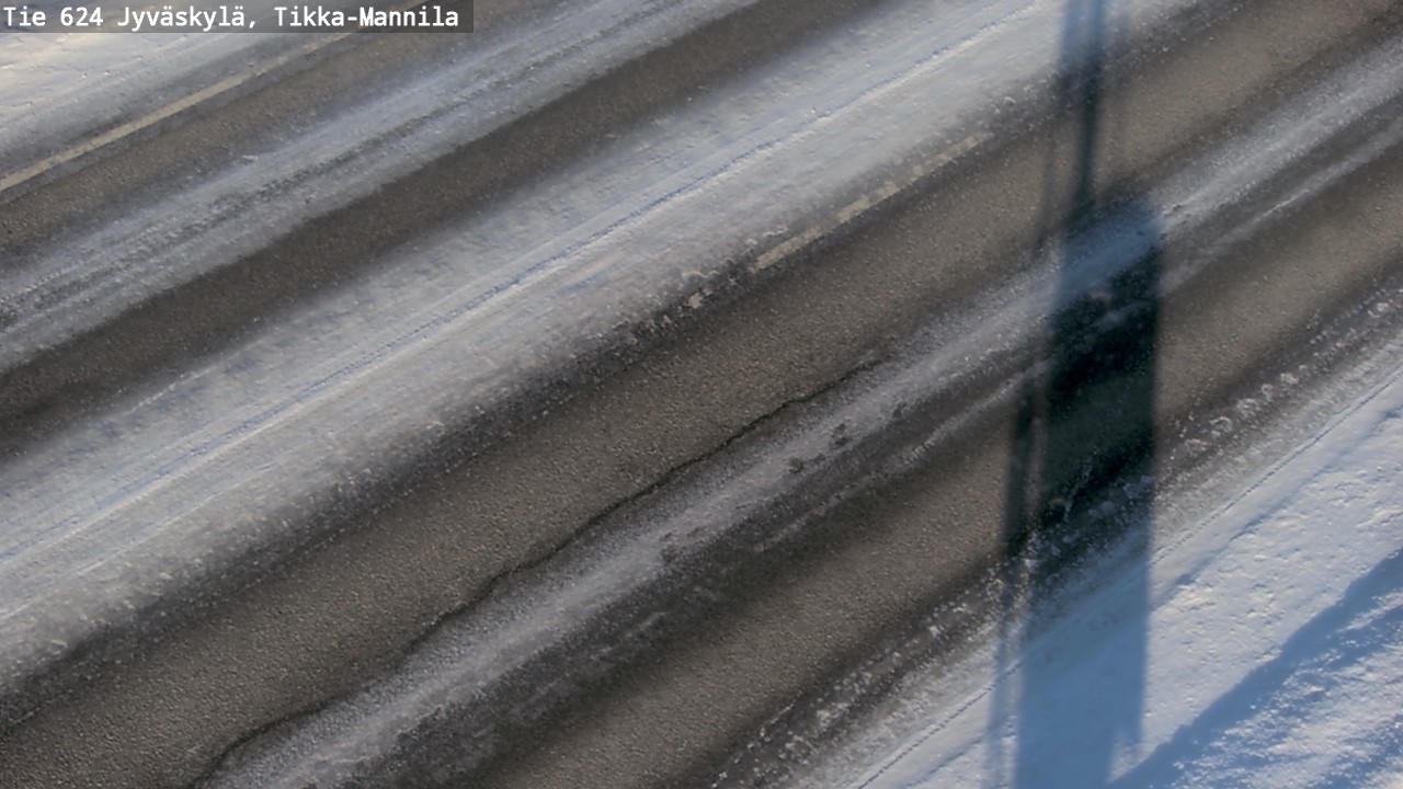 Weather Camera Image Väg 624 Jyväskylä, Tikka-Mannila, Jyväskylä, Keski-Suomi