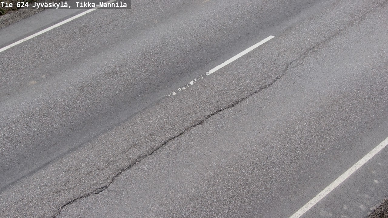 Weather Camera Image Väg 624 Jyväskylä, Tikka-Mannila, Jyväskylä, Keski-Suomi