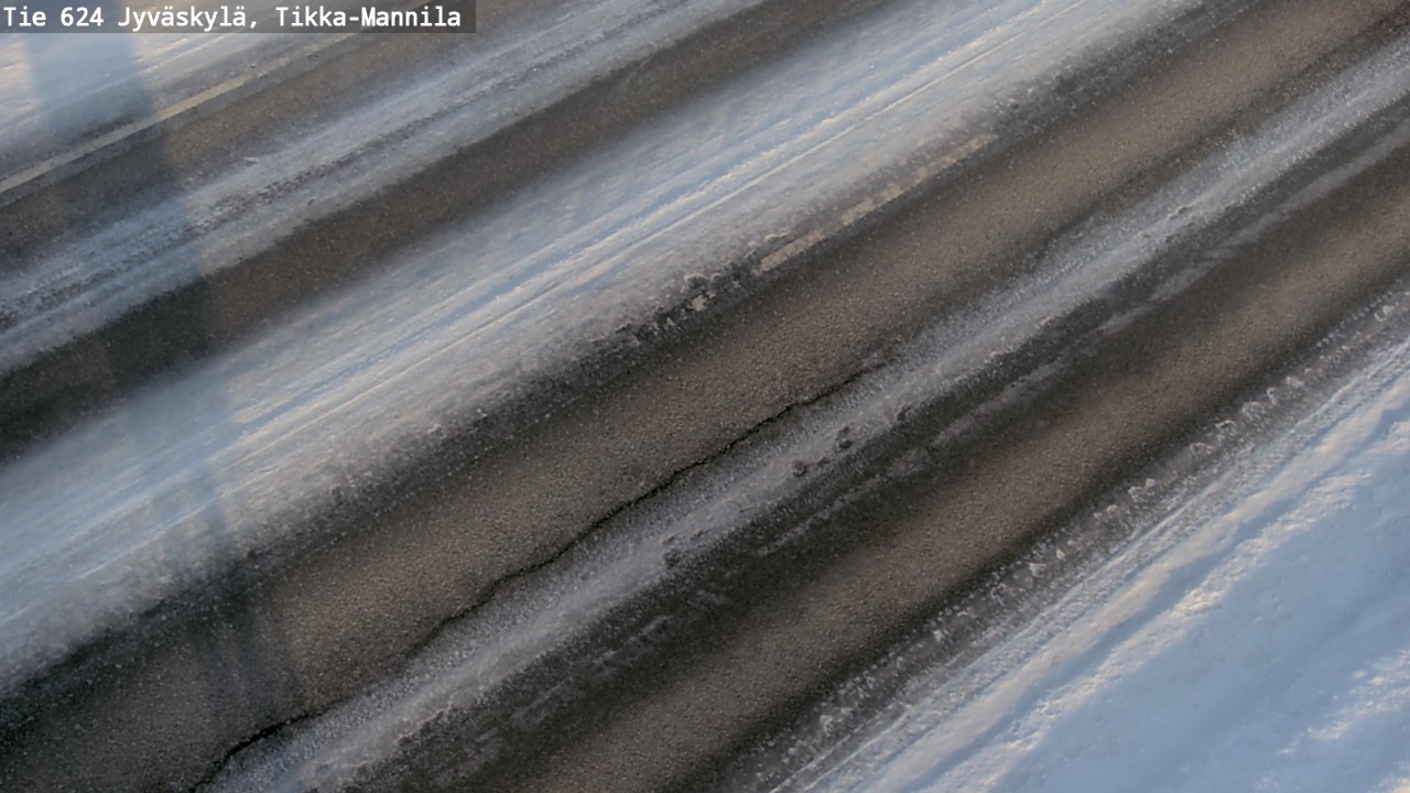 Weather Camera Image Väg 624 Jyväskylä, Tikka-Mannila, Jyväskylä, Keski-Suomi