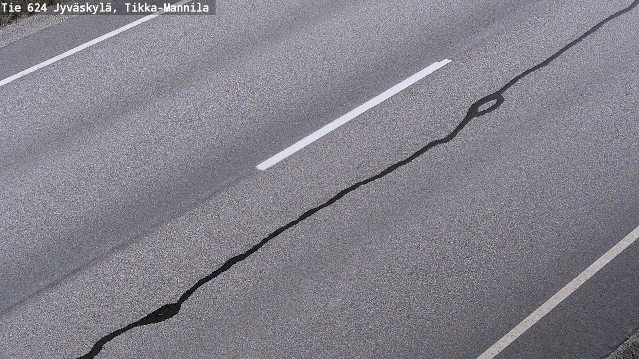 Kelikamerat Kuva Tie 624 Jyväskylä, Tikka-Mannila, Jyväskylä, Keski-Suomi