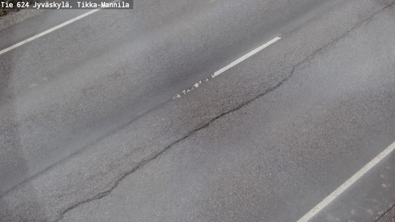 Weather Camera Image Road 624 Jyväskylä, Tikka-Mannila, Jyväskylä, Keski-Suomi