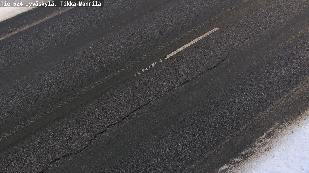 Weather Camera Image Road 624 Jyväskylä, Tikka-Mannila, Jyväskylä, Keski-Suomi