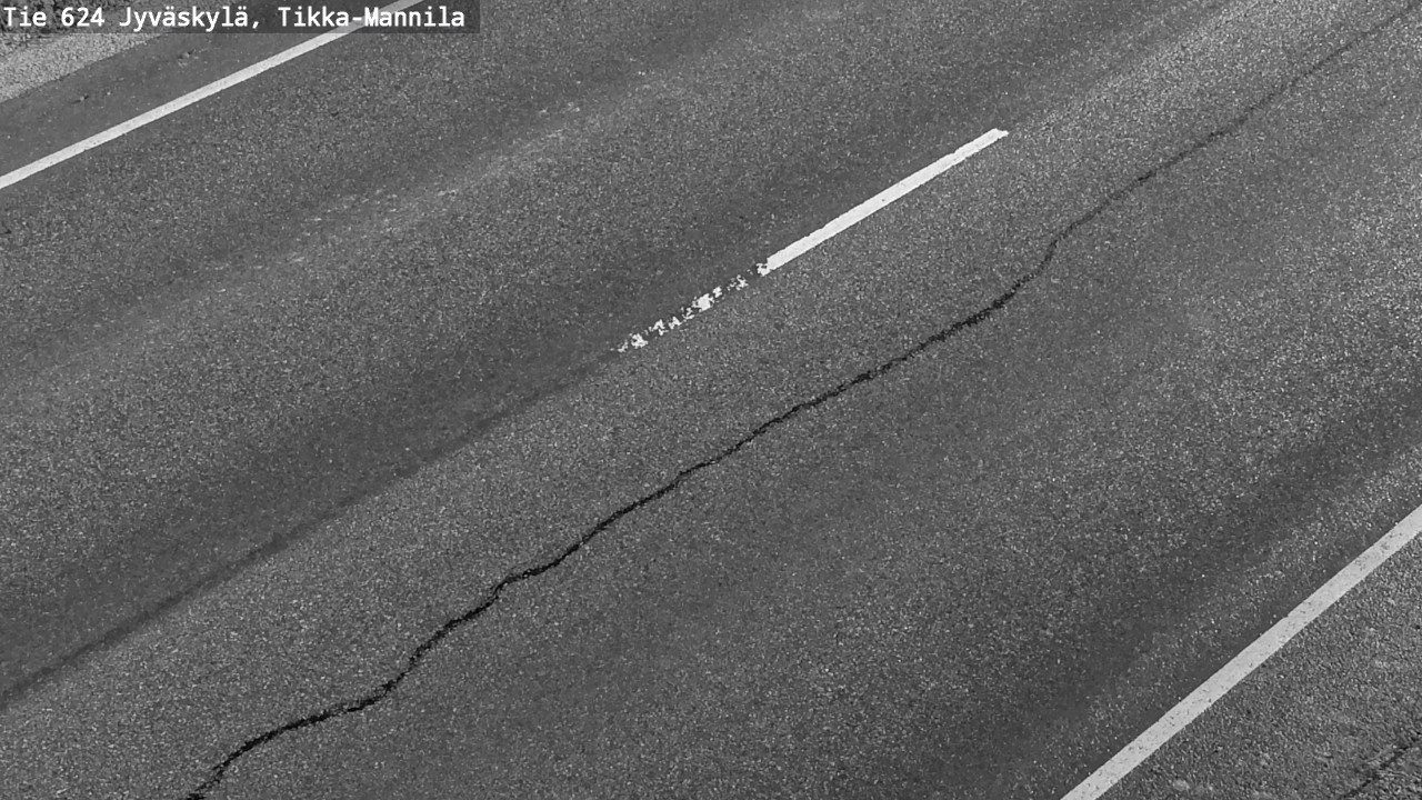 Kelikamerat Kuva Tie 624 Jyväskylä, Tikka-Mannila, Jyväskylä, Keski-Suomi
