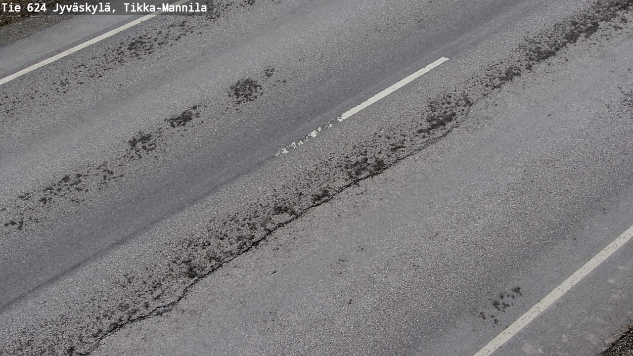 Weather Camera Image Väg 624 Jyväskylä, Tikka-Mannila, Jyväskylä, Keski-Suomi