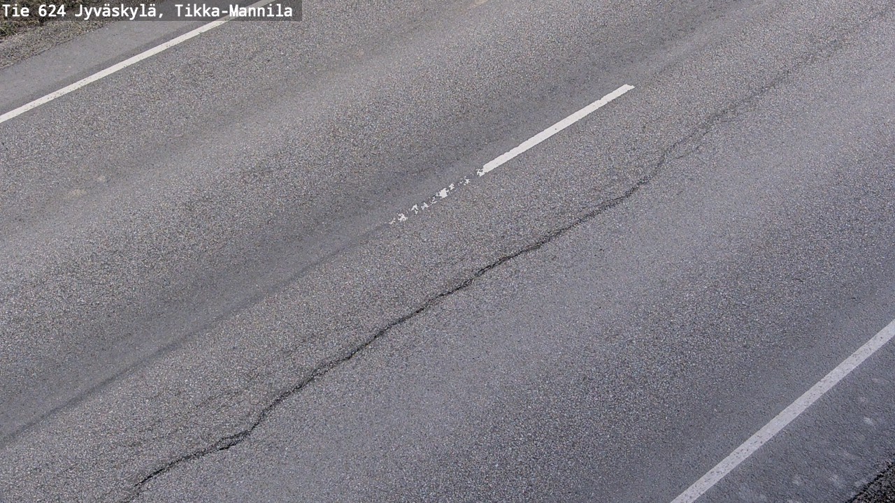 Weather Camera Image Road 624 Jyväskylä, Tikka-Mannila, Jyväskylä, Keski-Suomi