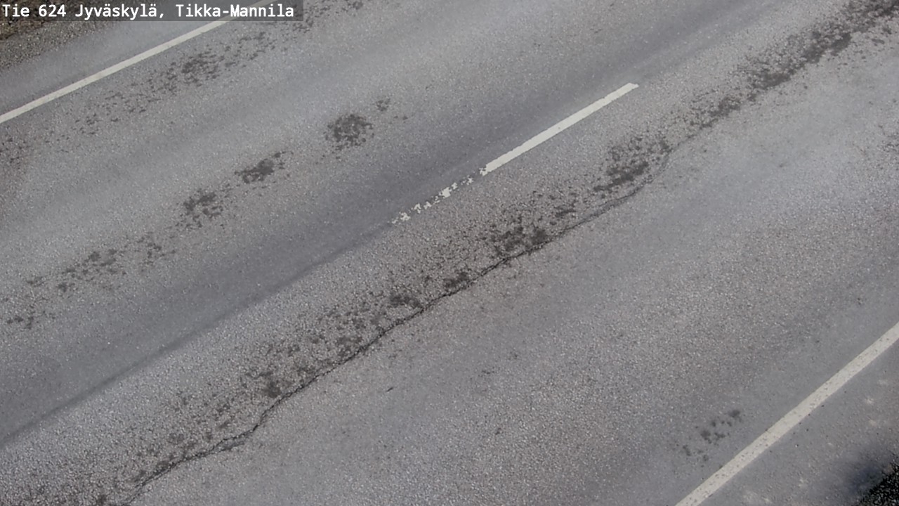 Weather Camera Image Väg 624 Jyväskylä, Tikka-Mannila, Jyväskylä, Keski-Suomi