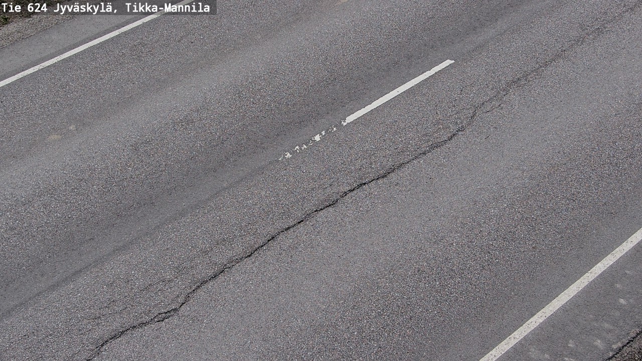 Weather Camera Image Road 624 Jyväskylä, Tikka-Mannila, Jyväskylä, Keski-Suomi