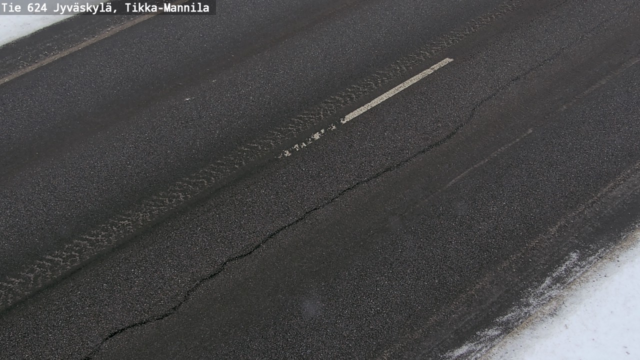 Weather Camera Image Väg 624 Jyväskylä, Tikka-Mannila, Jyväskylä, Keski-Suomi
