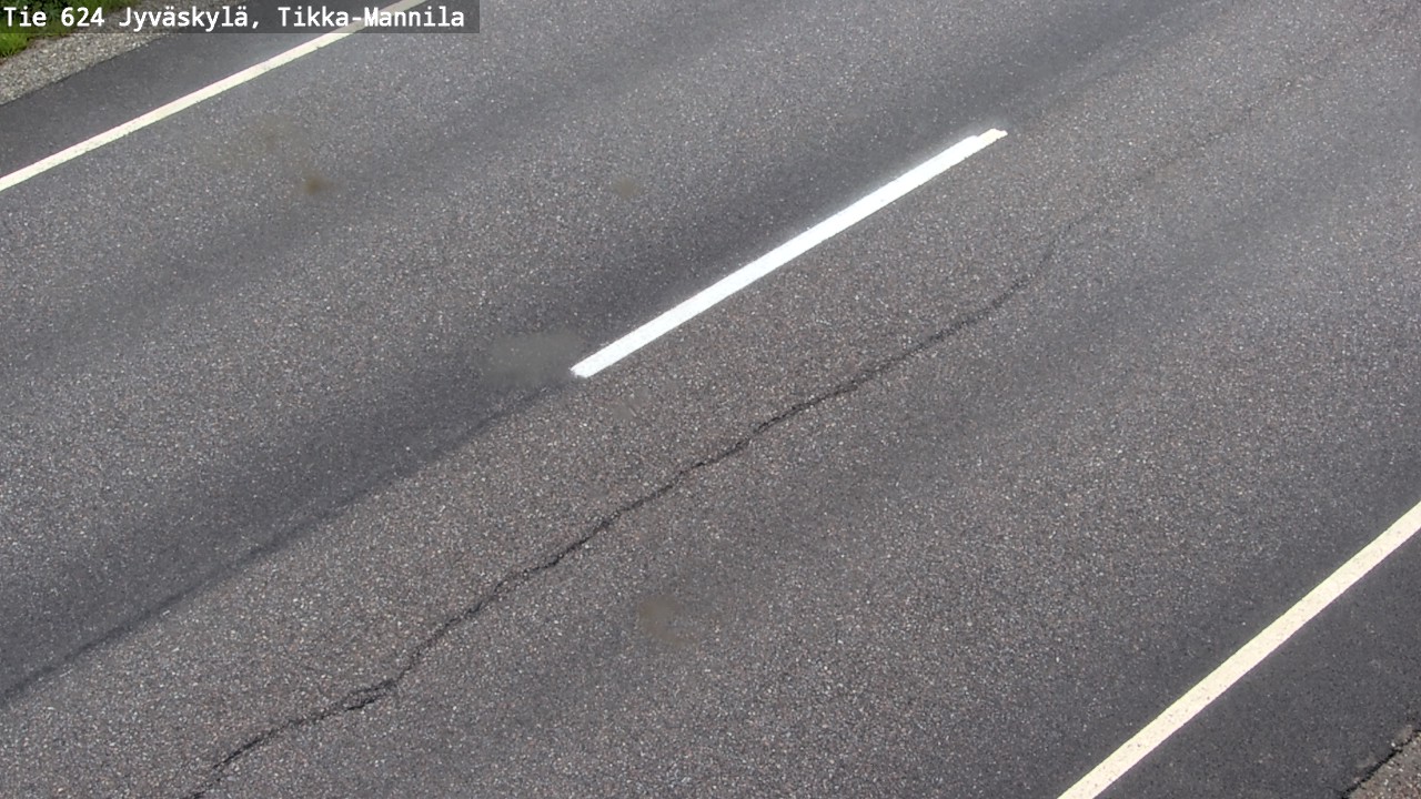 Weather Camera Image Väg 624 Jyväskylä, Tikka-Mannila, Jyväskylä, Keski-Suomi