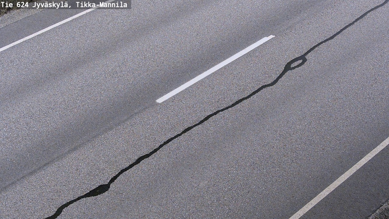 Kelikamerat Kuva Tie 624 Jyväskylä, Tikka-Mannila, Jyväskylä, Keski-Suomi