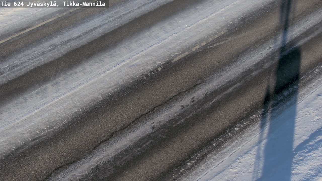 Weather Camera Image Road 624 Jyväskylä, Tikka-Mannila, Jyväskylä, Keski-Suomi