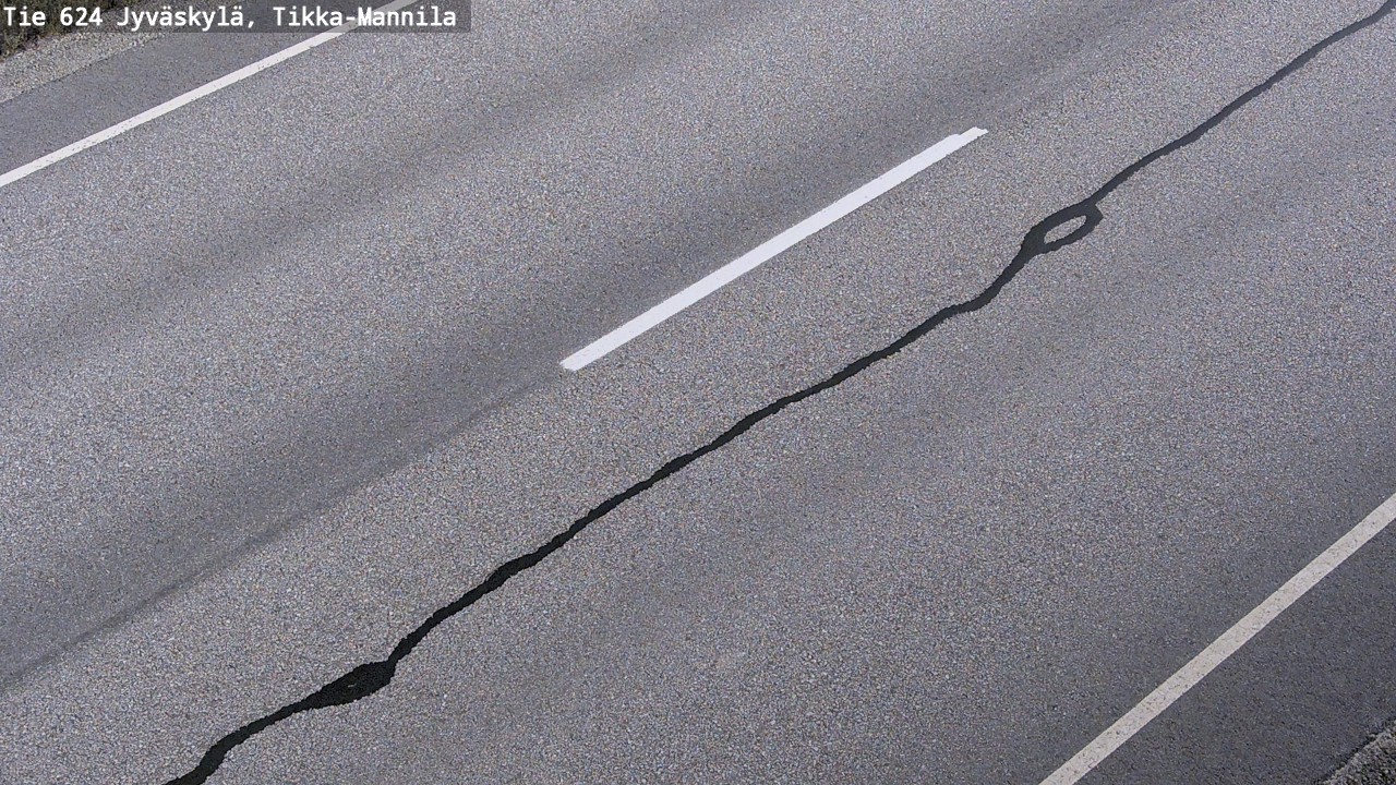 Kelikamerat Kuva Tie 624 Jyväskylä, Tikka-Mannila, Jyväskylä, Keski-Suomi
