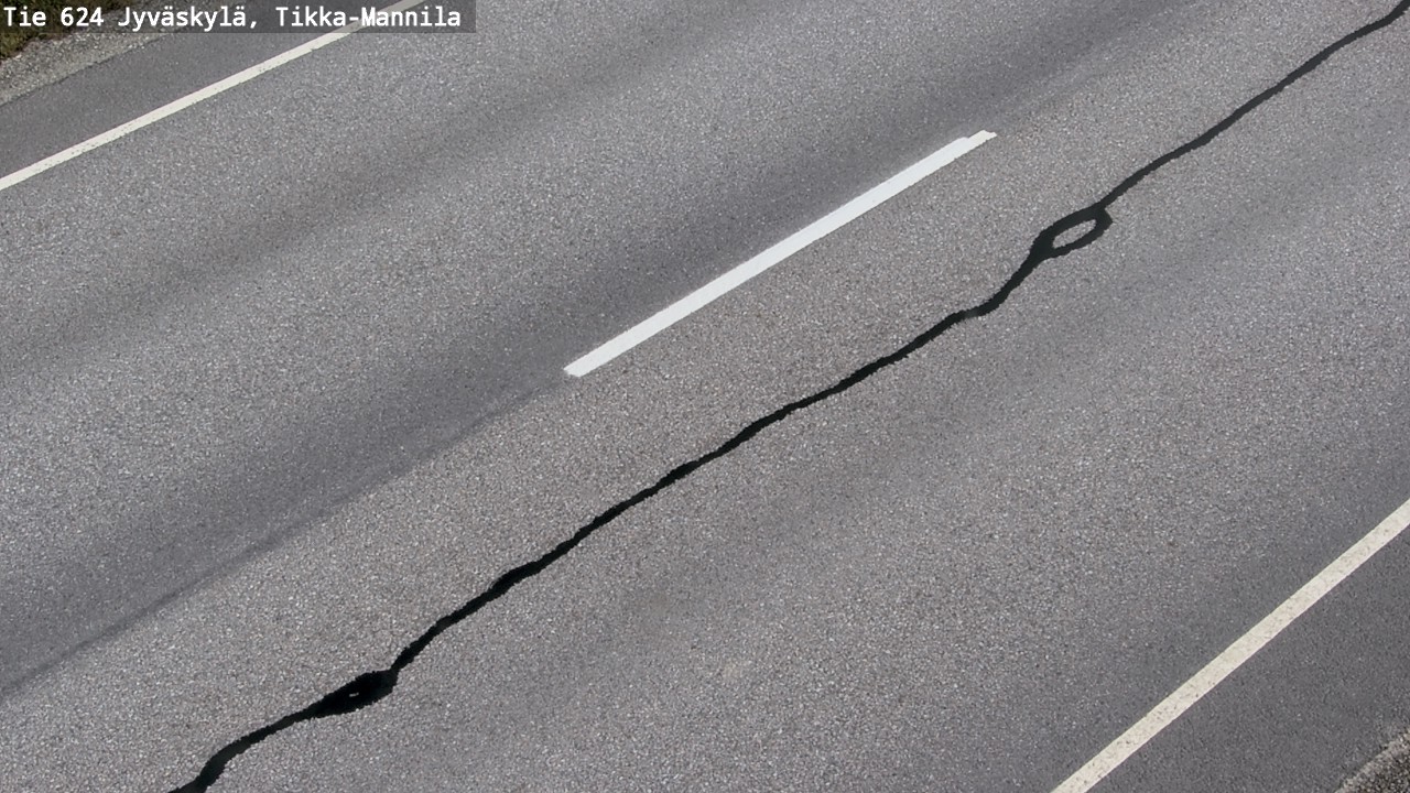 Kelikamerat Kuva Tie 624 Jyväskylä, Tikka-Mannila, Jyväskylä, Keski-Suomi