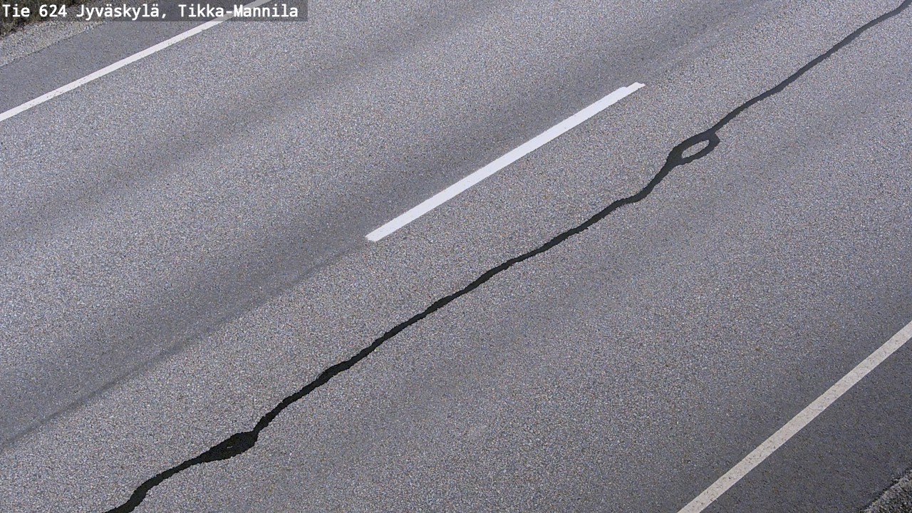 Kelikamerat Kuva Tie 624 Jyväskylä, Tikka-Mannila, Jyväskylä, Keski-Suomi