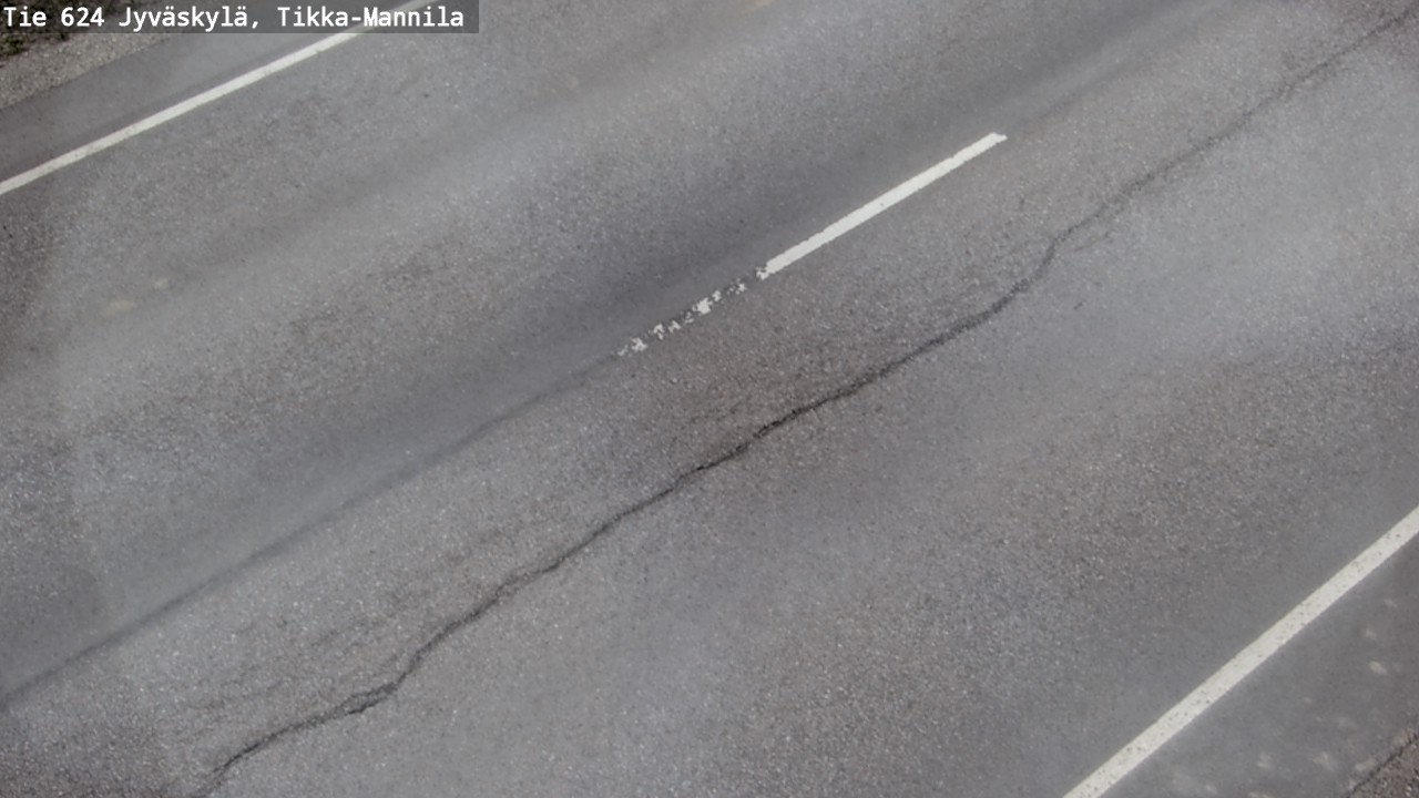 Weather Camera Image Road 624 Jyväskylä, Tikka-Mannila, Jyväskylä, Keski-Suomi