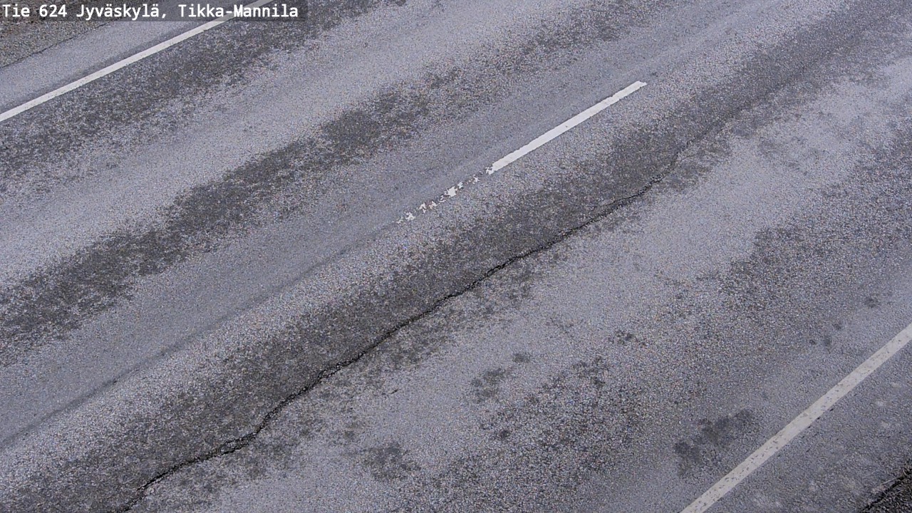 Weather Camera Image Road 624 Jyväskylä, Tikka-Mannila, Jyväskylä, Keski-Suomi