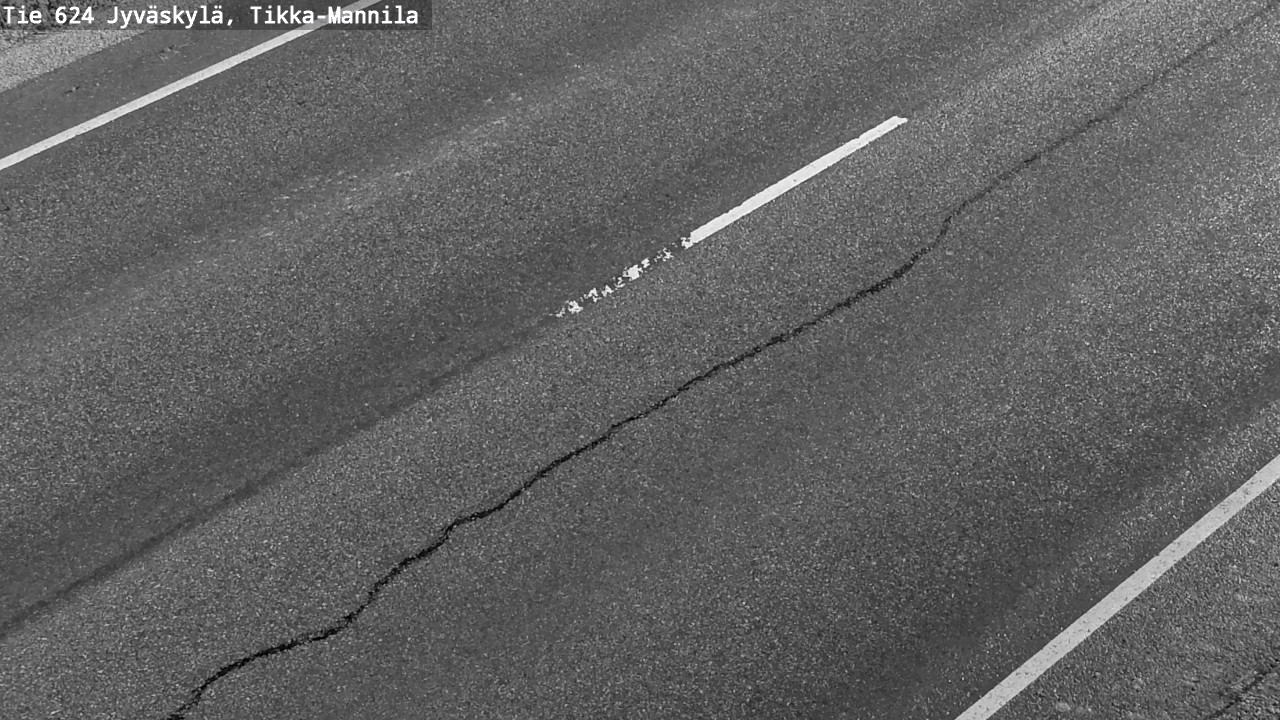 Kelikamerat Kuva Tie 624 Jyväskylä, Tikka-Mannila, Jyväskylä, Keski-Suomi