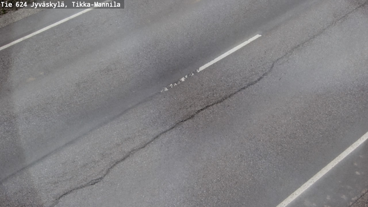 Weather Camera Image Road 624 Jyväskylä, Tikka-Mannila, Jyväskylä, Keski-Suomi