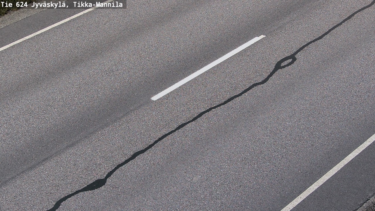 Kelikamerat Kuva Tie 624 Jyväskylä, Tikka-Mannila, Jyväskylä, Keski-Suomi