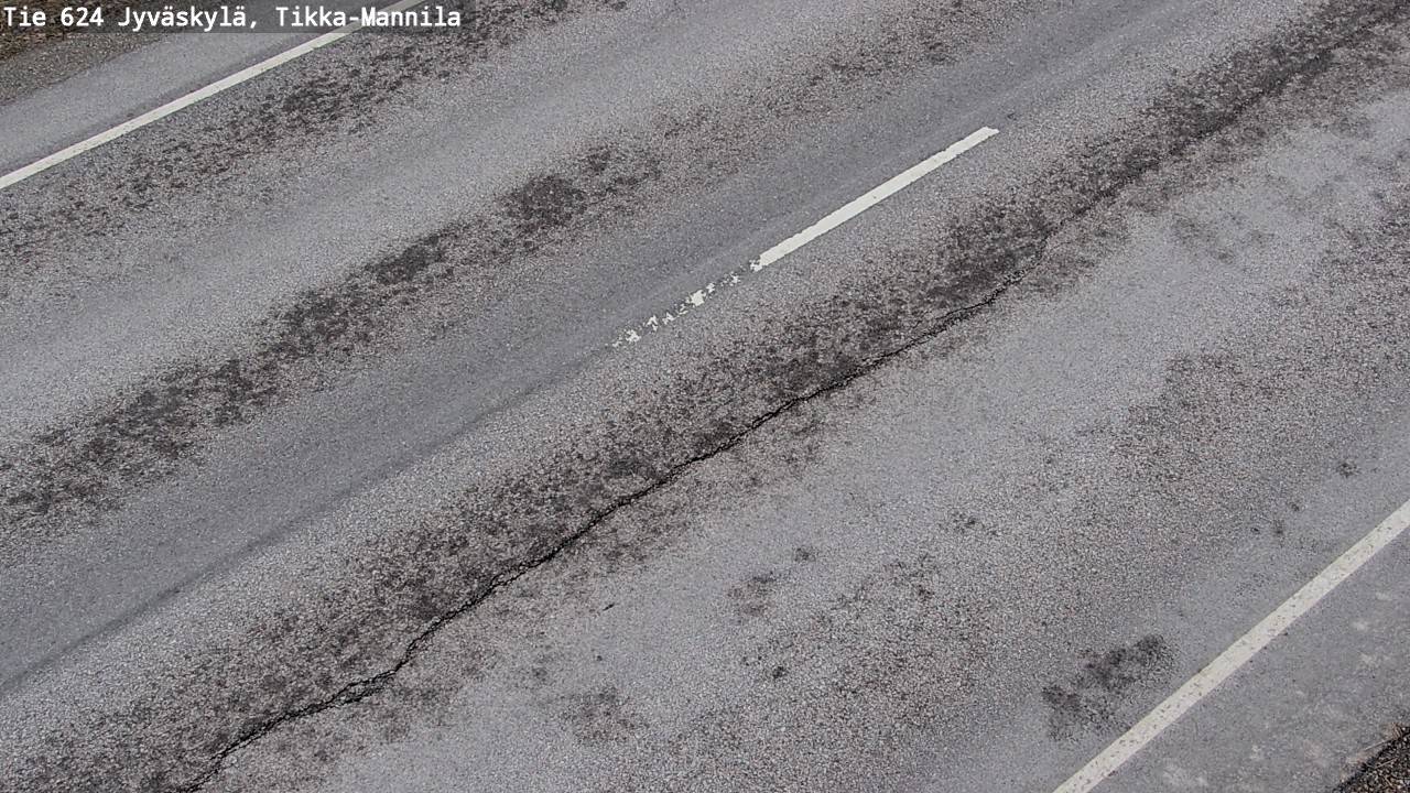 Weather Camera Image Väg 624 Jyväskylä, Tikka-Mannila, Jyväskylä, Keski-Suomi