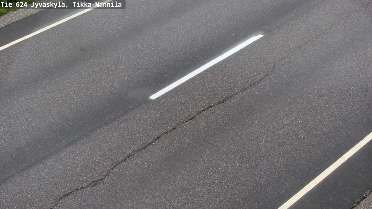 Weather Camera Image Road 624 Jyväskylä, Tikka-Mannila, Jyväskylä, Keski-Suomi