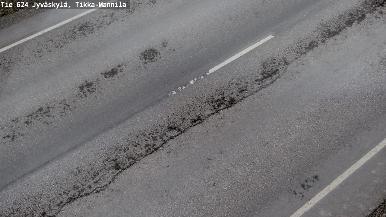 Weather Camera Image Väg 624 Jyväskylä, Tikka-Mannila, Jyväskylä, Keski-Suomi