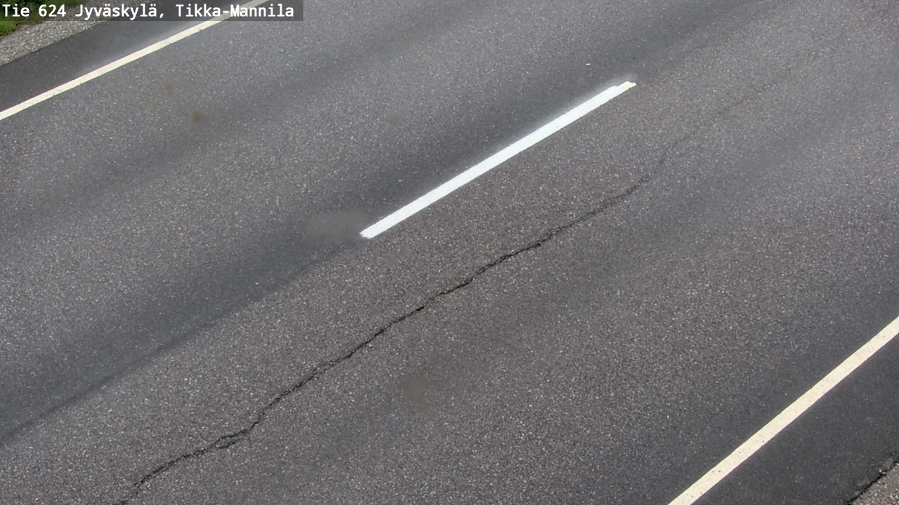 Weather Camera Image Road 624 Jyväskylä, Tikka-Mannila, Jyväskylä, Keski-Suomi