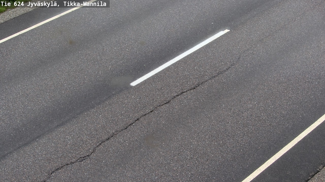 Weather Camera Image Road 624 Jyväskylä, Tikka-Mannila, Jyväskylä, Keski-Suomi