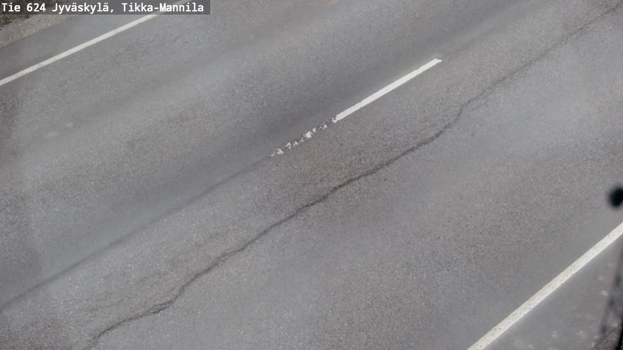 Weather Camera Image Road 624 Jyväskylä, Tikka-Mannila, Jyväskylä, Keski-Suomi