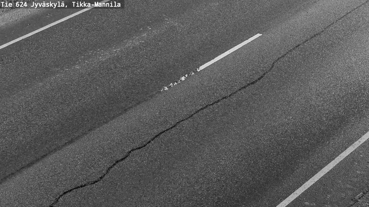 Kelikamerat Kuva Tie 624 Jyväskylä, Tikka-Mannila, Jyväskylä, Keski-Suomi