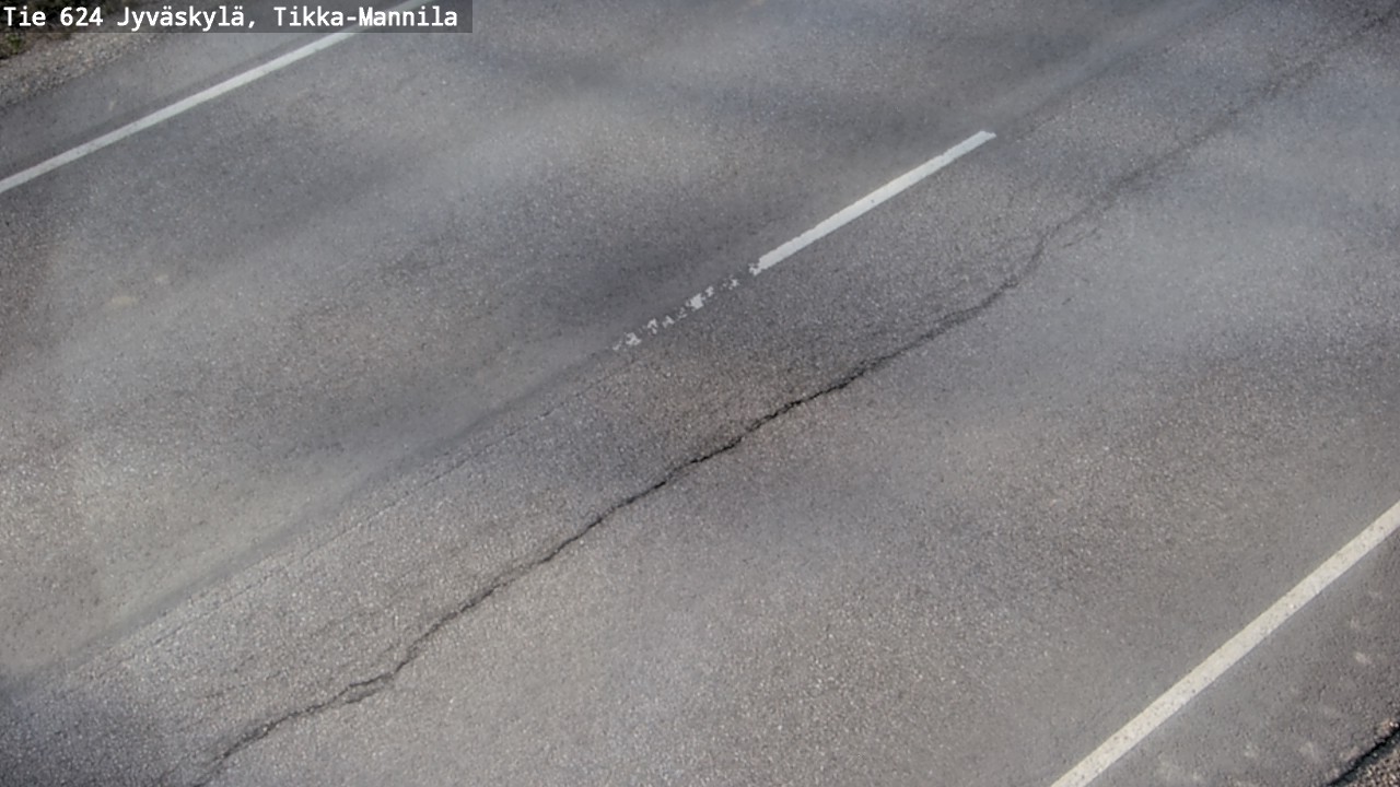 Weather Camera Image Road 624 Jyväskylä, Tikka-Mannila, Jyväskylä, Keski-Suomi
