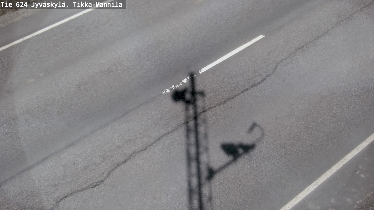 Weather Camera Image Road 624 Jyväskylä, Tikka-Mannila, Jyväskylä, Keski-Suomi