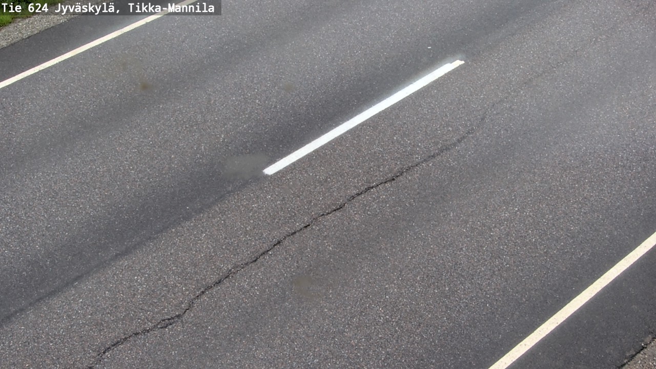 Weather Camera Image Road 624 Jyväskylä, Tikka-Mannila, Jyväskylä, Keski-Suomi