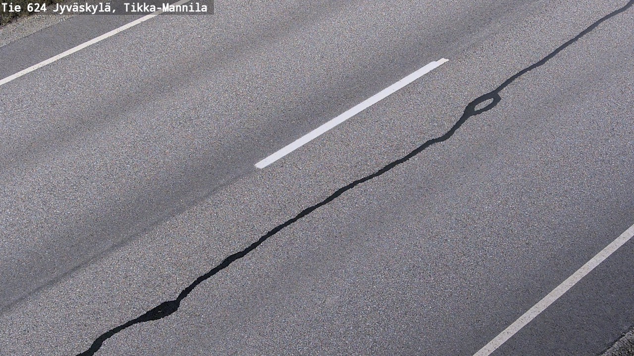 Kelikamerat Kuva Tie 624 Jyväskylä, Tikka-Mannila, Jyväskylä, Keski-Suomi