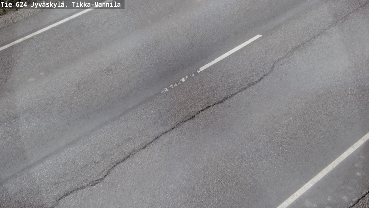 Weather Camera Image Road 624 Jyväskylä, Tikka-Mannila, Jyväskylä, Keski-Suomi